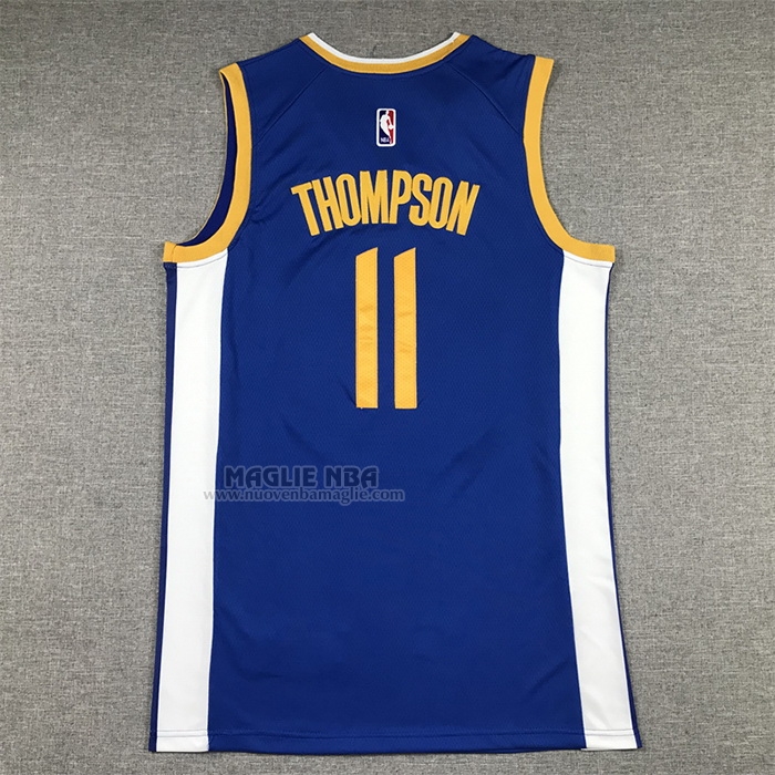 Maglia
 Klay Thompson NO 11 Golden State Warriors Icon 2022-23 Blu

